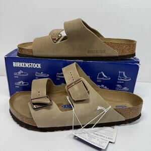 NIB • Birkenstock Arizona Soft Footbed Oiled Leather Size:42 L11/M9 Normal Width